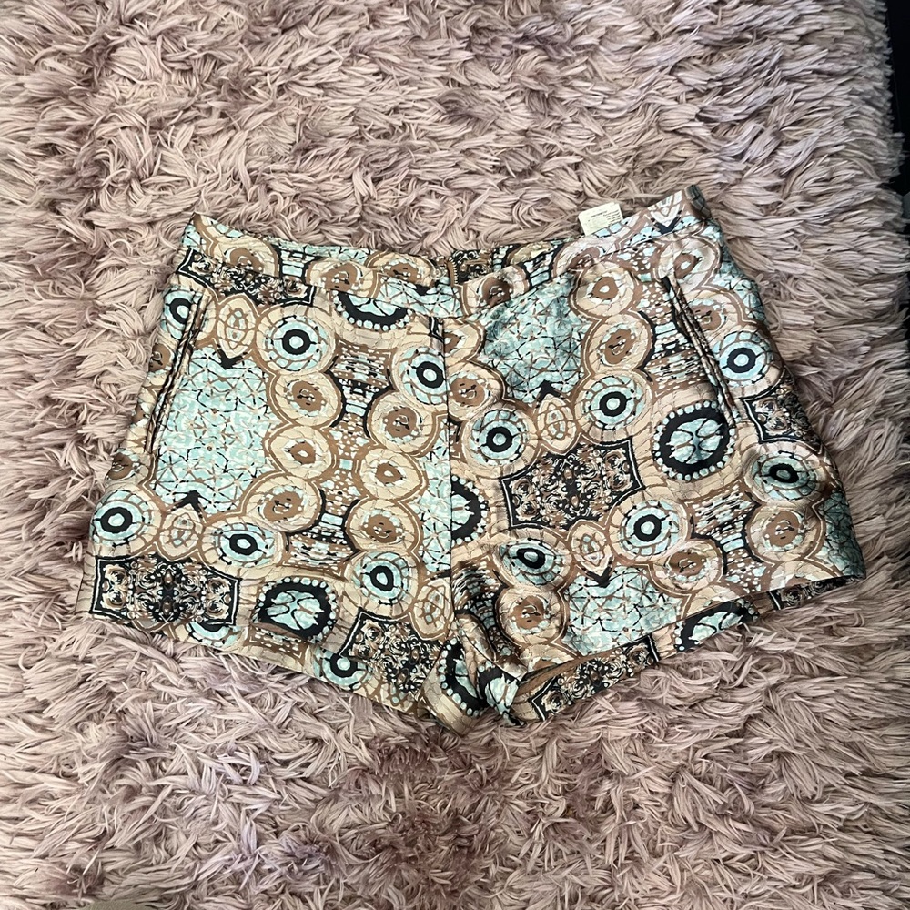 Thick linen dressy shorts high wasted